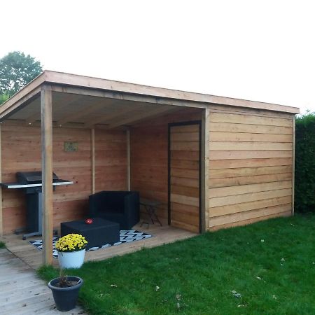 Luxe Bungalow Op Rustig Vakantiepark. Dronrijp Exterior foto