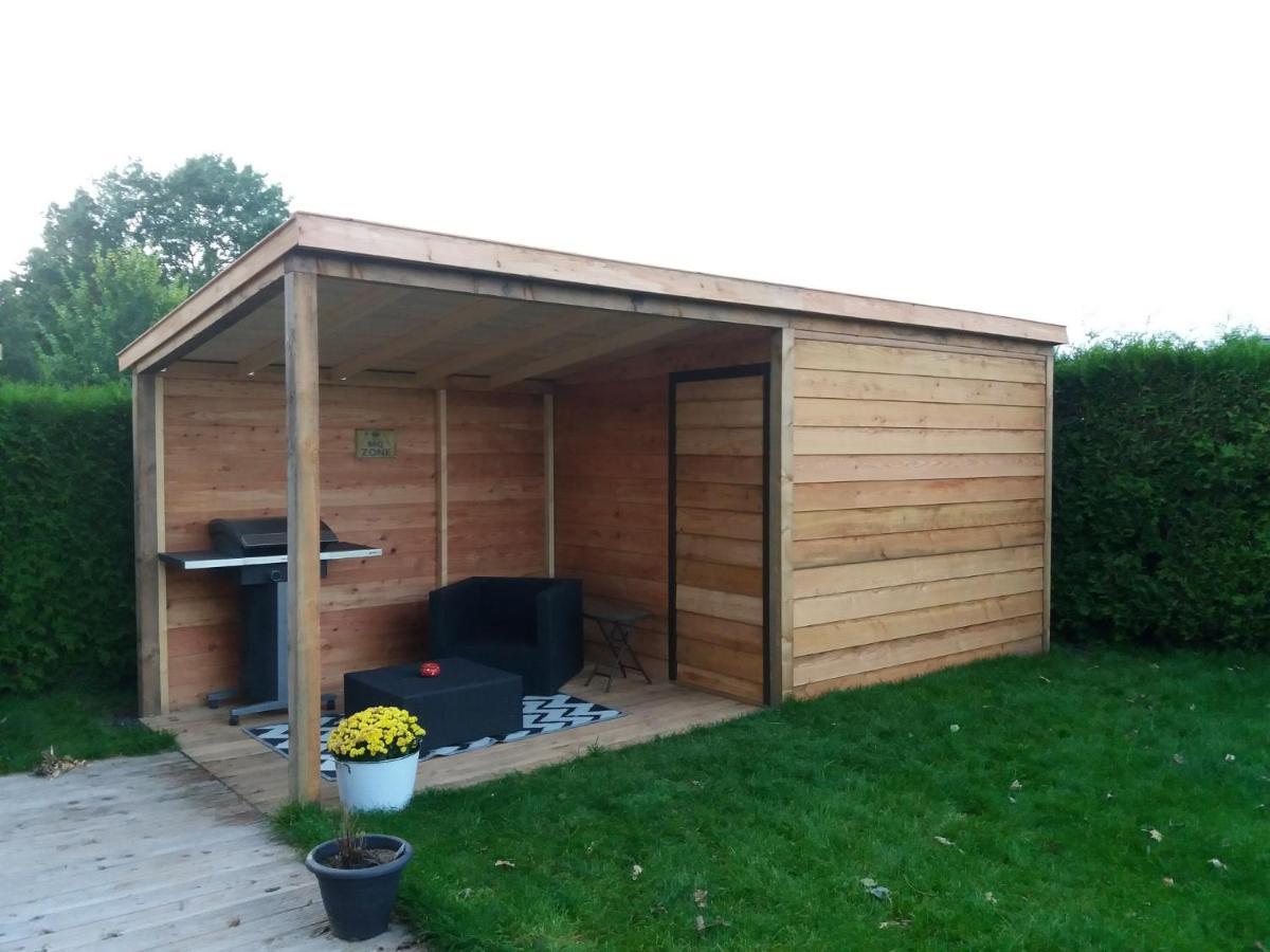 Luxe Bungalow Op Rustig Vakantiepark. Dronrijp Exterior foto